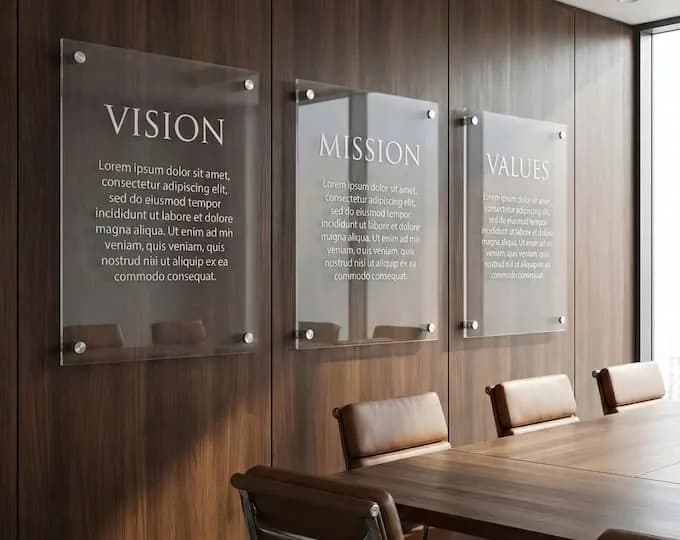 Custom Interior Signs